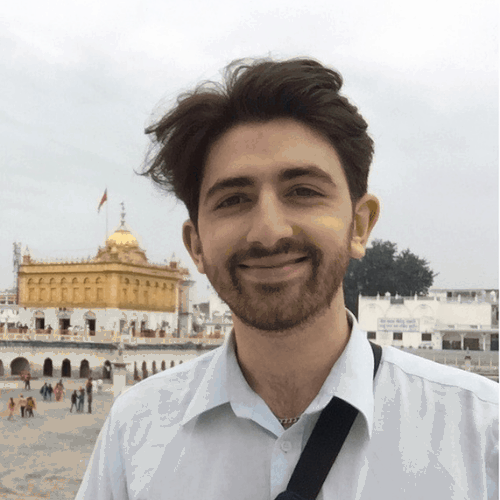 Ashden team member, Matt Ahluwalia smiling